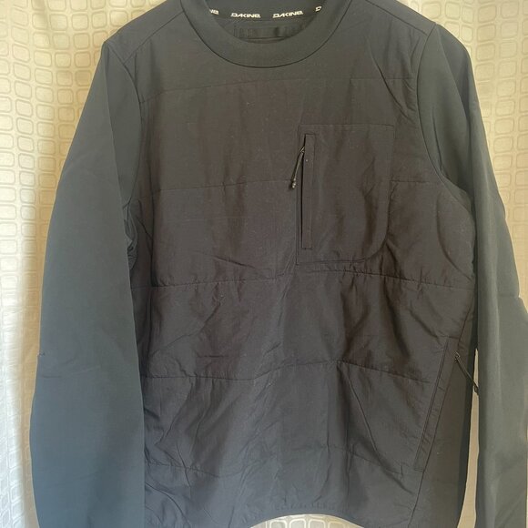 Dakine Black Cruiser Insulated Crew Pullover Shirt Jacket Unisex Size M - Picture 3 of 9
